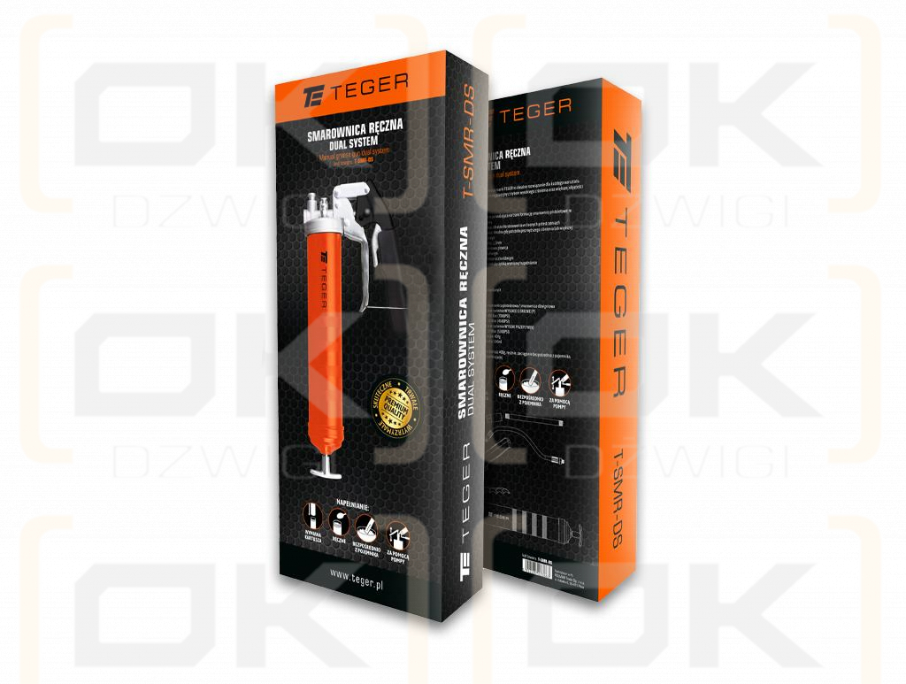Smarownica ręczna dual system TEGER