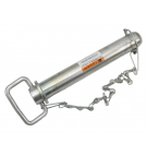 Hitch pin with cotter pin and chain 32x190.5x228 TEGER