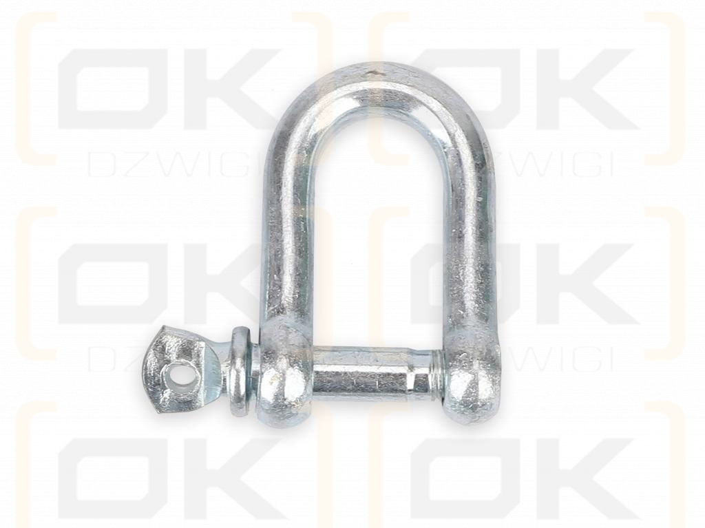 Grillete tipo D 10, TEGER (se vende en paquetes de 10)