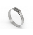 Opaska zaciskowa wzmocniona 25-40 ślimakowa (obejma W2 - stal nierdzewna) szerkość 12mm TEGER ( sprzedawane po 50 )