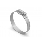 Opaska zaciskowa wzmocniona 32-50 ślimakowa (obejma W2 - stal nierdzewna) szerkość 12mm TEGER, (sprzedawane po 50)