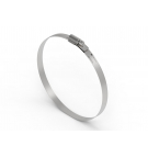 Opaska zaciskowa wzmocniona 90-110 ślimakowa (obejma W2 - stal nierdzewna) szerkość 12mm TEGER ( sprzedawane po 10 )