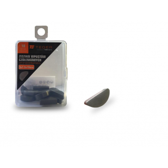 TEGER 5x7.5 Woodruff key, (sold in packs of 10)