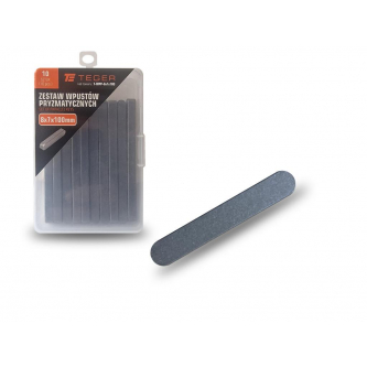 Prismatic key 8x7x100 TEGER, (sold in packs of 10)