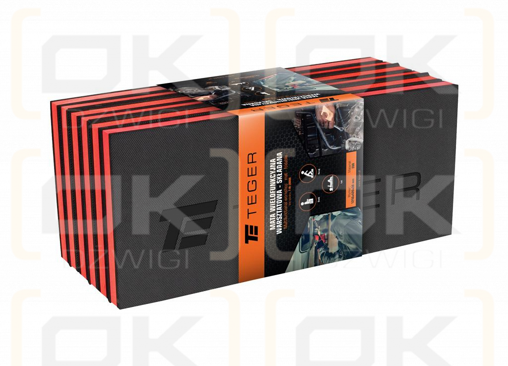 Mata wielofunkcyjna - warsztatowa. składana / TEGER