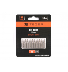 Bit TORX 25 mm/T8 (ZESTAW 10 SZT) / TEGER