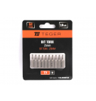 Bit TORX 25 mm/T9 (ZESTAW 10 SZT) / TEGER