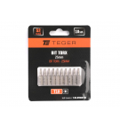 Bit TORX 25 mm/T10 (ZESTAW 10 SZT) / TEGER