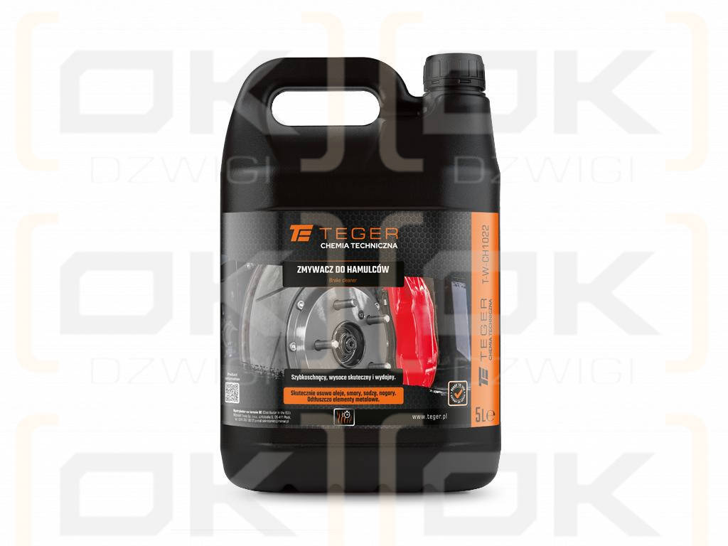 Zmywacz do hamulców 5l / TEGER