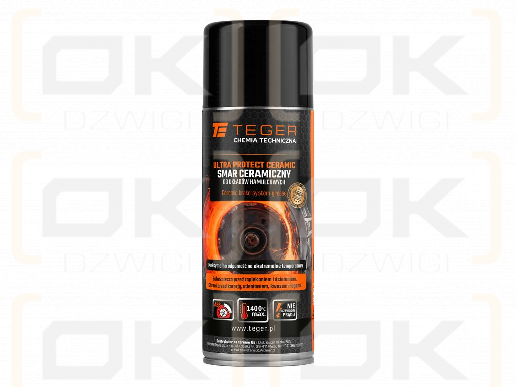 Ceramic grease for braking systems ULTRA PROTECT CERAMIC, 400ml, Teger