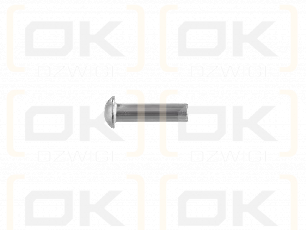 Satz Stahlkugelnieten (4x16mm), DIN660, (100 Stück), Teger