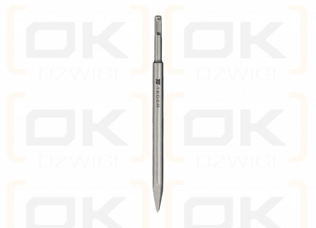 Dłuto do betonu spiczaste - SDS PLUS 14x250 mm / TEGER