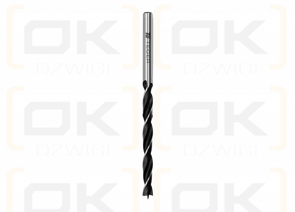 Wiertło do drewna krawędziowe - spiralne 7x109 mm / TEGER