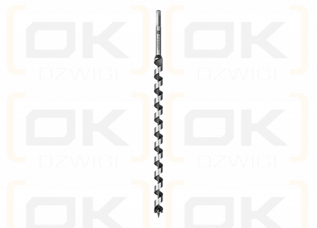 Wiertło do drewna kręte - świder 20x460 mm / TEGER