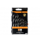 Zestaw wierteł do drewna - krawędziowe spiralne (8 SZT.)  / TEGER