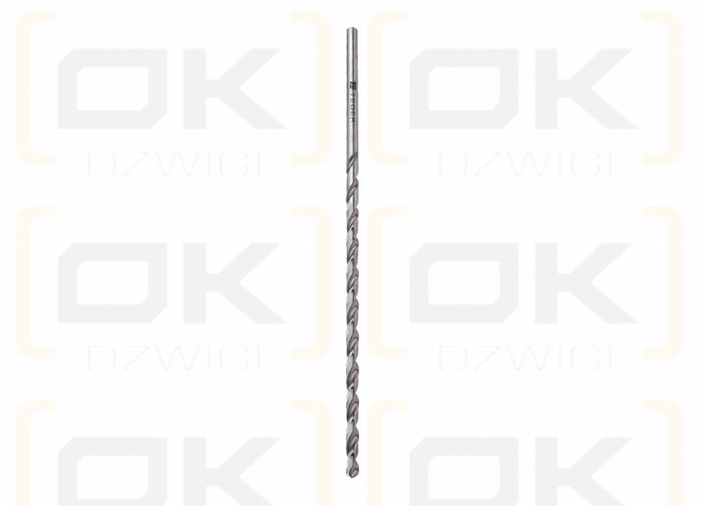 Wiertło do metalu HSS - długie (DIN 1869) 10.0/340 mm / TEGER