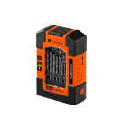 Zestaw wierteł do metalu - HSS (DIN 338) (19 SZT.) / TEGER