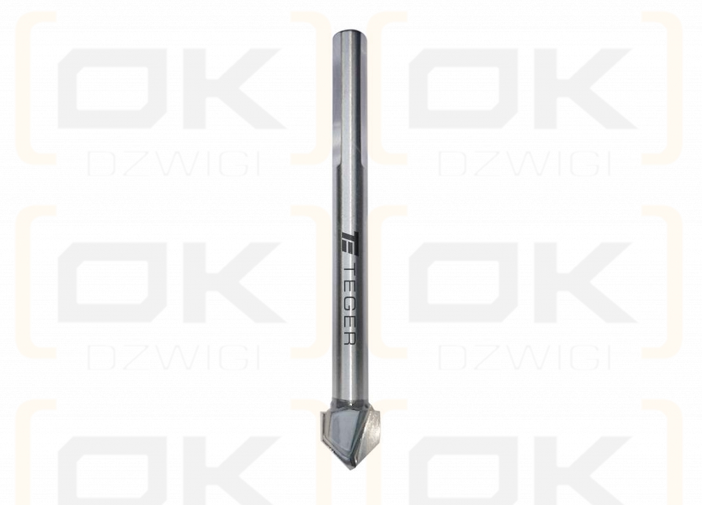 Wiertło do szkła i glazury 5.5x50 mm / TEGER