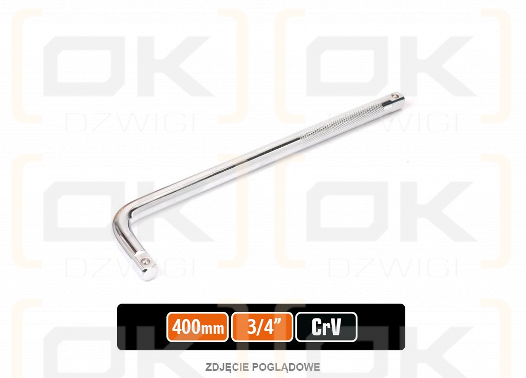 Pokrętło do nasadek TYP L 3/4