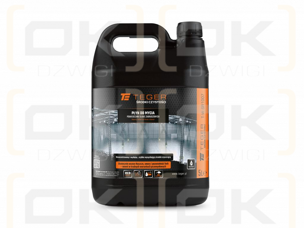 Płyn do mycia powierzchni silnie zabrudzonych 5l / TEGER