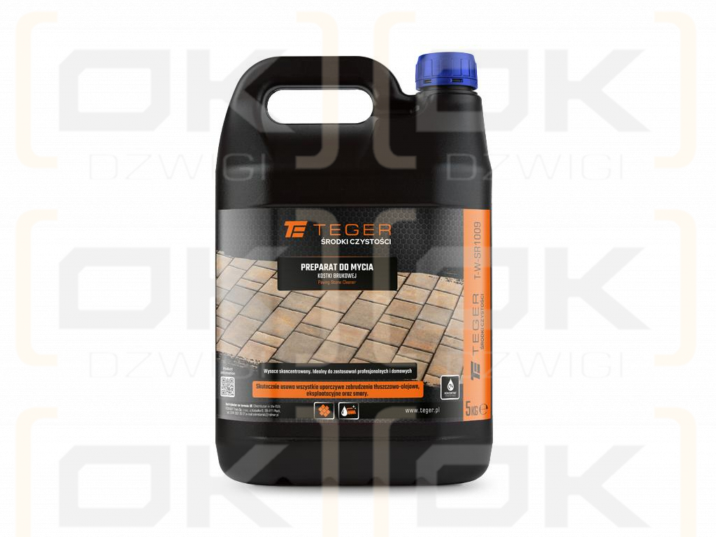 Preparat do mycia kostki brukowej 5 KG/ (Płyn) TEGER