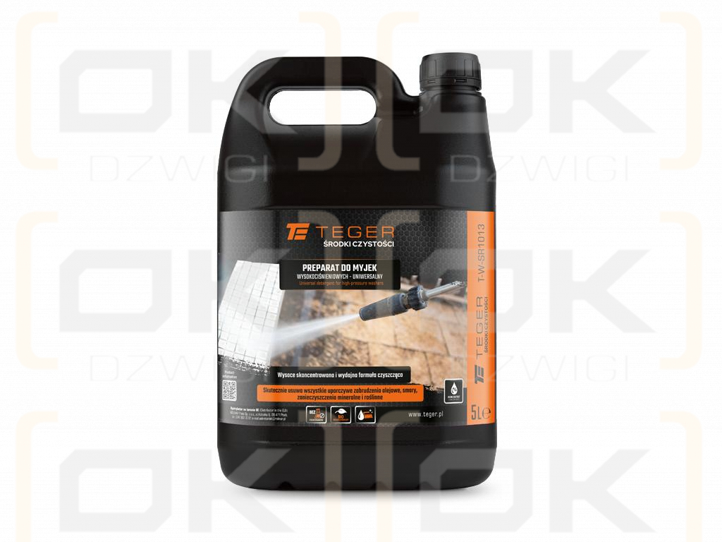 Preparat do myjek wysokociśnieniowych - uniwersalny 5l / TEGER