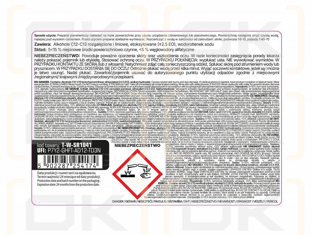 Zweiphasen-Aktivschaum für starke Verschmutzungen - EXTRA STARK, 2l - Konzentrat, Teger