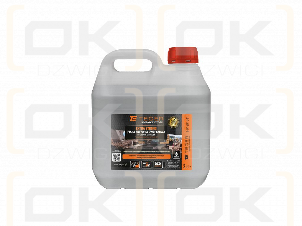 Zweiphasen-Aktivschaum für starke Verschmutzungen - EXTRA STARK, 2l - Konzentrat, Teger