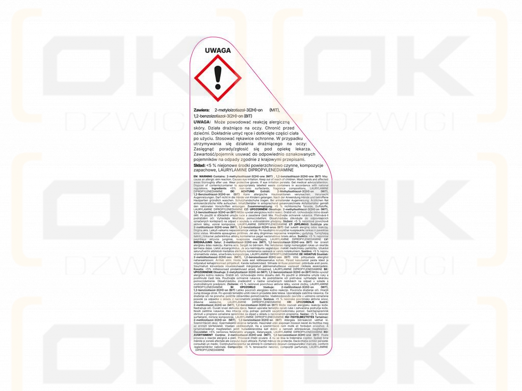 Reifenpolier- und Pflegemittel - Czernidło PROFESSIONAL, 750ml - Zerstäuber, Teger