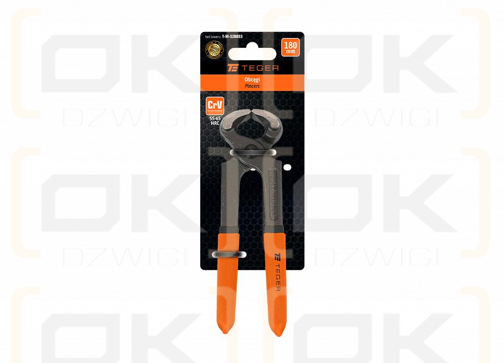 Obcęgi 180 mm / TEGER
