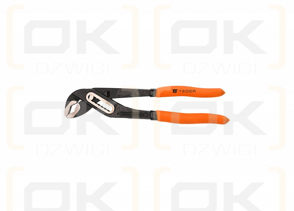 Szczypce nastawne do rur 180 mm / TEGER