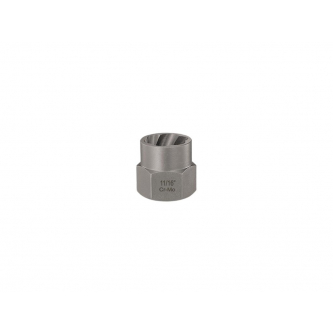 Socket for loosening damaged bolts and nuts, 11/16" - forged/Cr-Mo steel, Teger