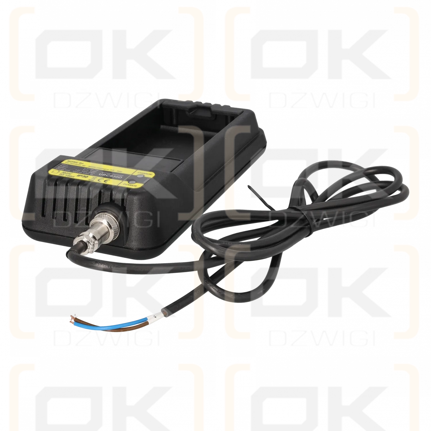 Autec UBC930D 9-30VDC charger for MH0707L, NC0707L batteries