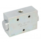 Divisor de caudal Oleodinamica 3/8" DFL 6-10 250 bar
