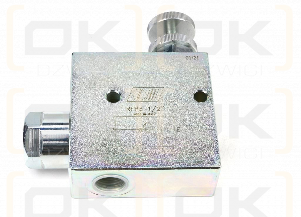 Regulator przepływu 1/2