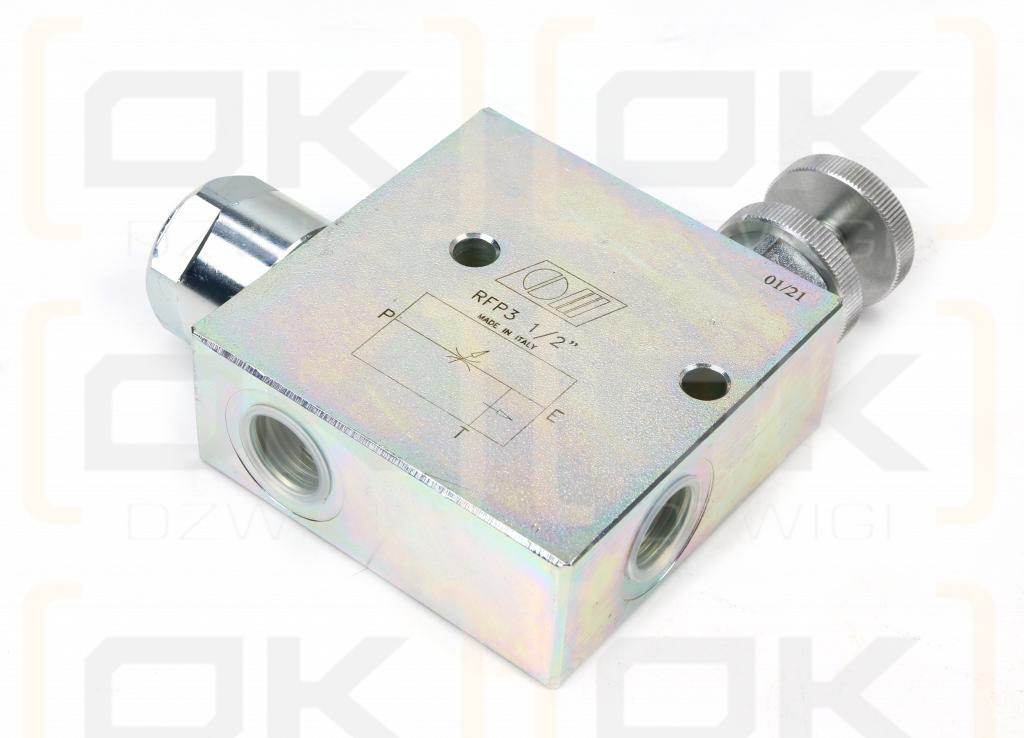 Regulator przepływu 1/2