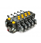 Rozdzielacz 4 sekcyjny. 80 l/min.. proporcjonalny. kompensacja ciśnienia LS. z opcją sterowania dźwigniami . zaworem zrzutowym. 12V DC