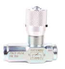 3/8 "BSP 90 ° Drosselrückschlagventil