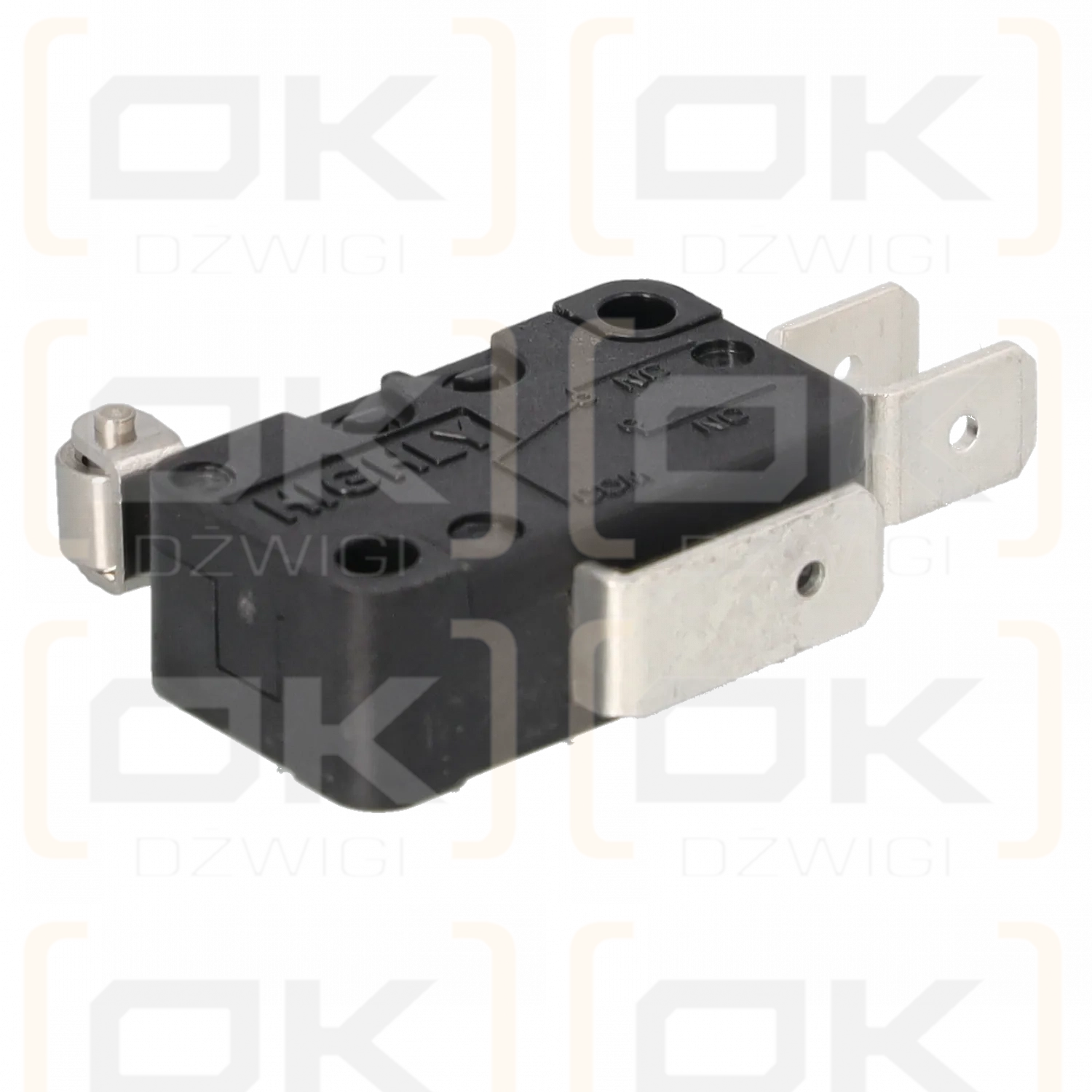 Mikroprzełącznik z dźwignią dł. 12mm SPDT 14A/250VAC ON-(ON)