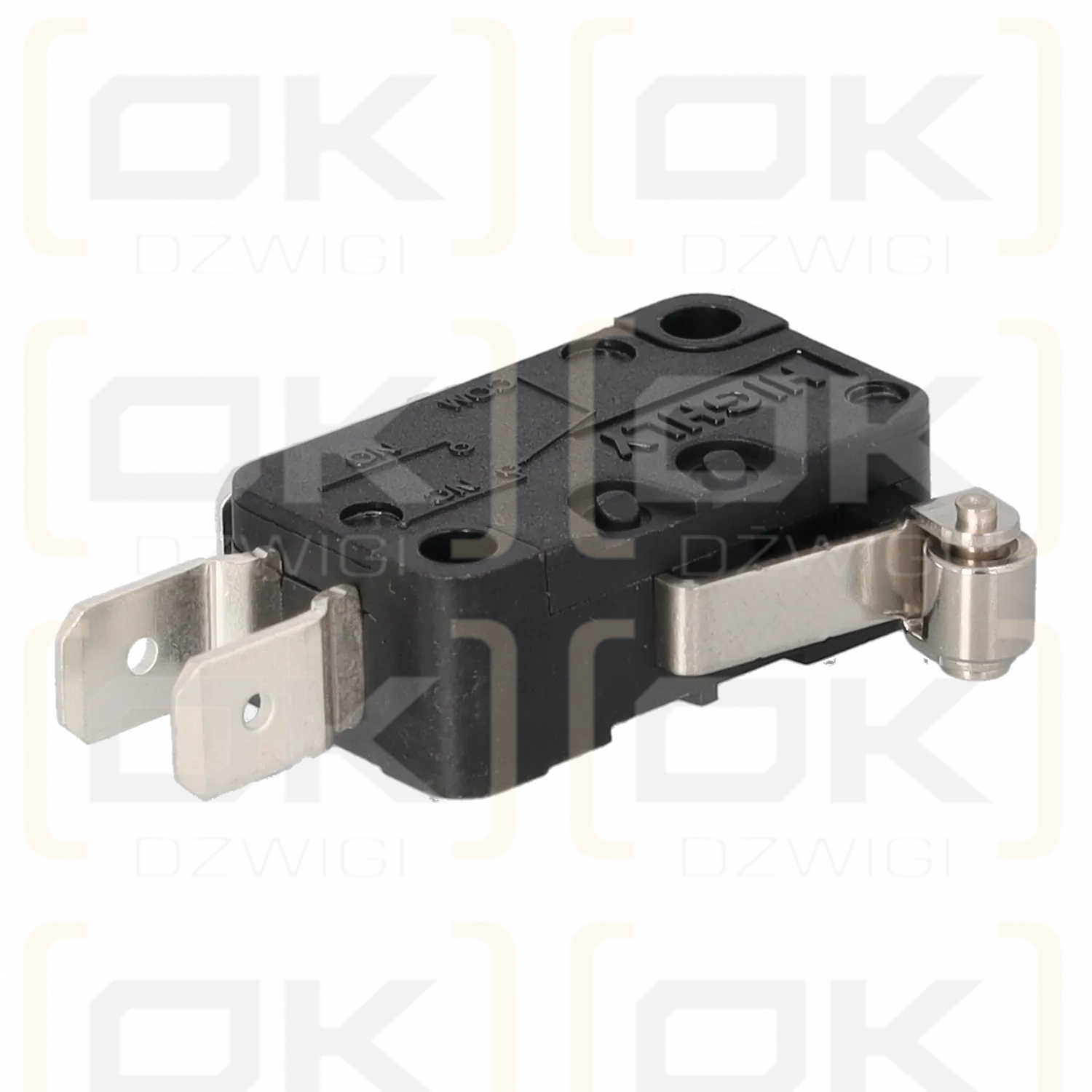 Mikroprzełącznik z dźwignią dł. 12mm SPDT 14A/250VAC ON-(ON)