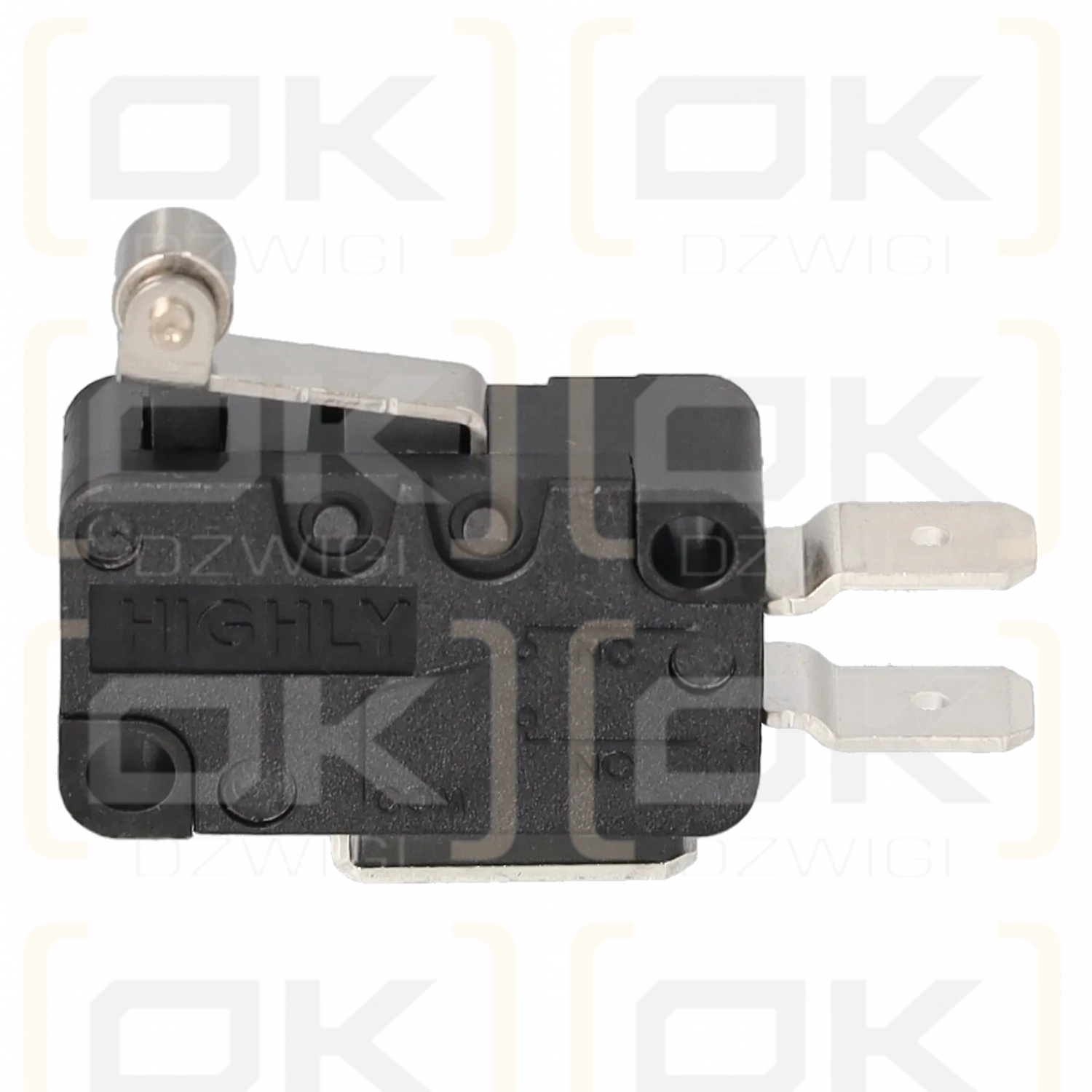 Mikroprzełącznik z dźwignią dł. 12mm SPDT 14A/250VAC ON-(ON)