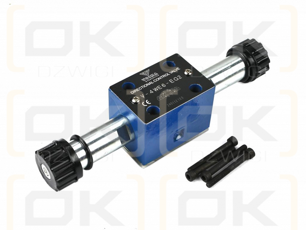 Rozdzielacz (elektrozawór CETOP 3 NG6) 3-pozycyjny 50L suwak 