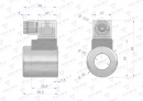Cewka dzielnika elektrozaworu V-DVS-50L-3/8  V-DVS-50L-1/2  12V DC VOIMA