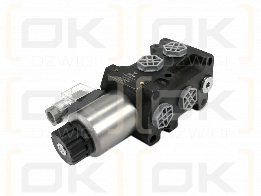 Dzielnik. zawór. elektrozawór kierunkowy elektromagnetyczny kontroli (DVS6/50 L/MIN) 12V DC 6/2 G3/8 50L VOIMA