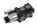 Dzielnik. zawór. elektrozawór kierunkowy elektromagnetyczny kontroli (DVS6/50 L/MIN) (24V DC) 6/2 G3/8 50L VOIMA
