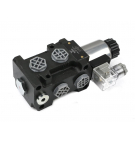 Dzielnik. zawór. elektrozawór kierunkowy elektromagnetyczny kontroli (DVS6/50 L/MIN) (24V DC) 6/2 G3/8 50L VOIMA