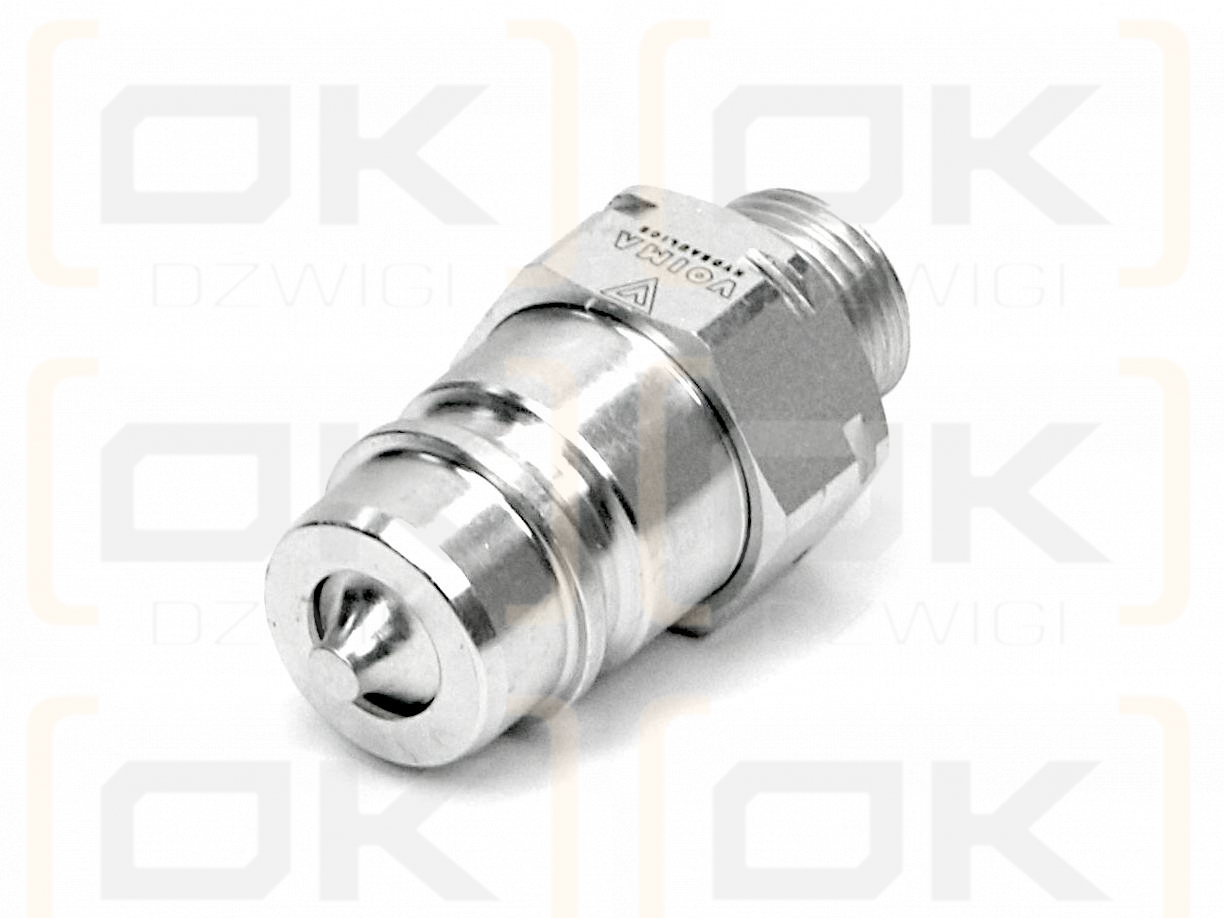 Szybkozłącze hydrauliczne wtyczka EURO M18x1.5 GZ (9100818W) VOIMA (opakowanie 50szt)