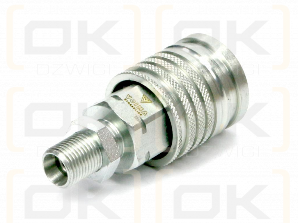 Szybkozłącze hydrauliczne gniazdo EURO M16x1.5 GZ Push-pull long (9100816GL) VOIMA