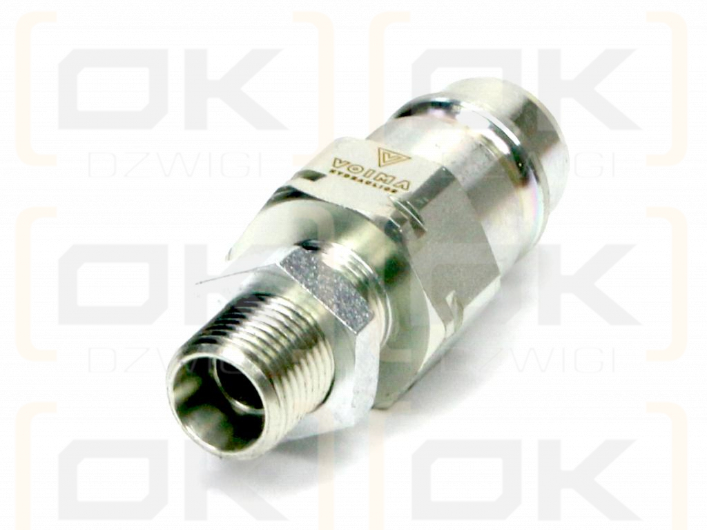 Szybkozłącze hydrauliczne wtyczka EURO M16x1.5 GZ long (9100816LW) VOIMA