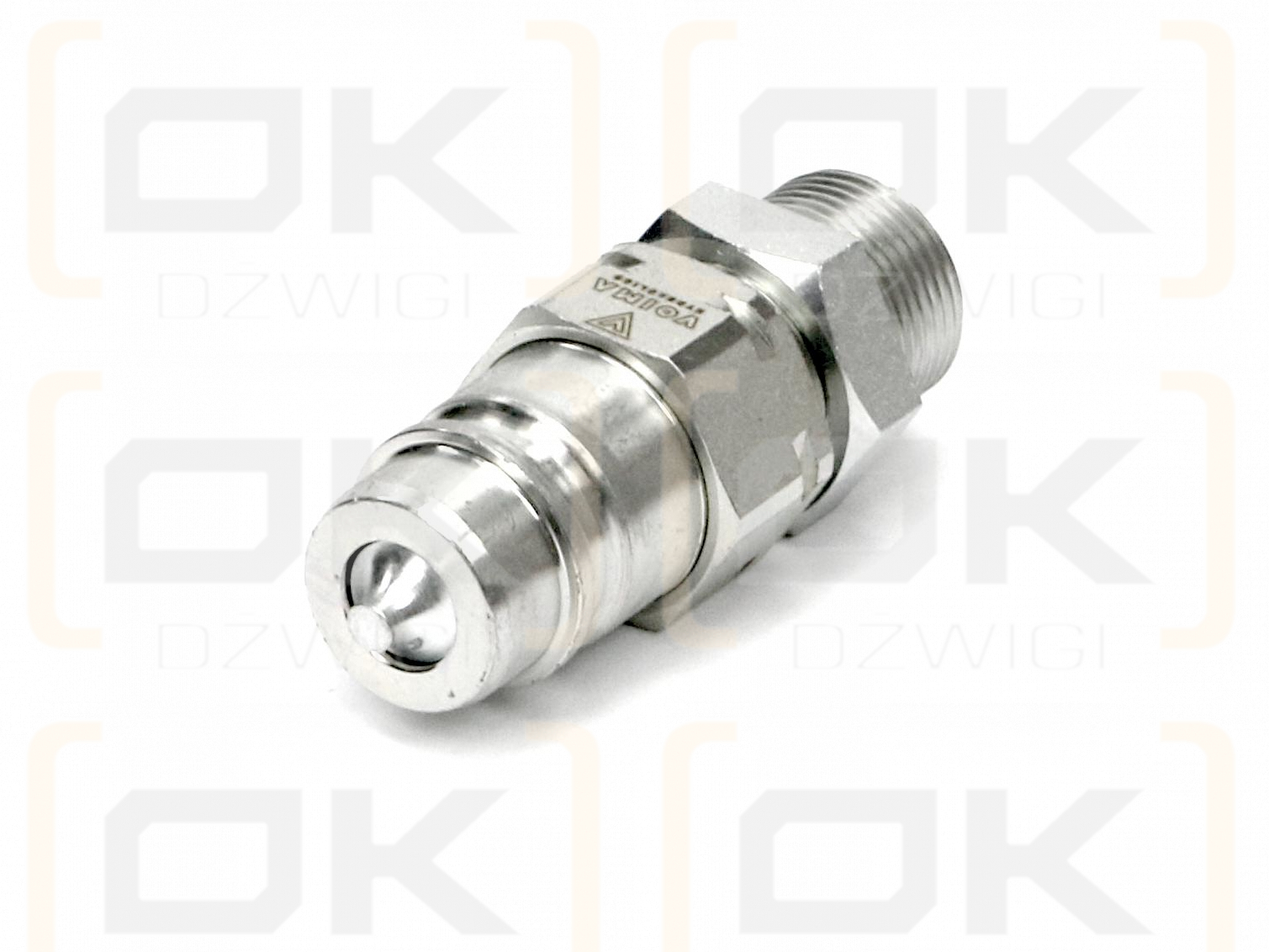Szybkozłącze hydrauliczne wtyczka EURO M22x1.5 GZ long (9100822LW) VOIMA (opakowanie 50szt)
